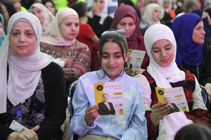 مهرجان انتخابي حاشد لكتلة وطن في دائرة اربد الاولى