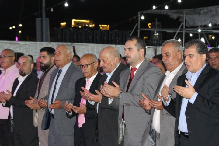 مهرجان انتخابي حاشد لكتلة وطن في دائرة اربد الاولى