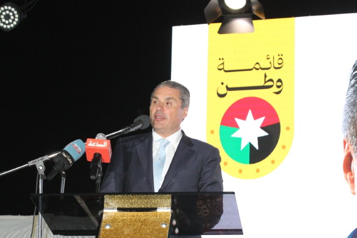 مهرجان انتخابي حاشد لكتلة وطن في دائرة اربد الاولى