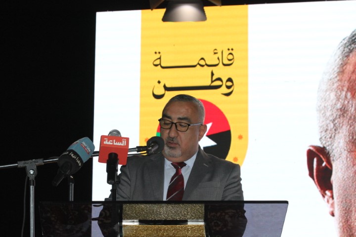 مهرجان انتخابي حاشد لكتلة وطن في دائرة اربد الاولى