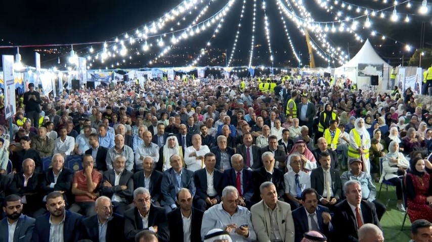 عجلون تستقبل حزب إرادة بحشد جماهيري تجاوز الستة آلاف - صور