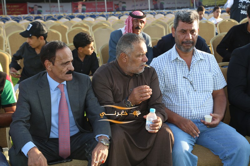 بحضور جماهيري يتجاوز 8 آلاف شخص.. مرشح إجماع المناصير (المهندس إبراهيم) يفتتح مقره الانتخاب