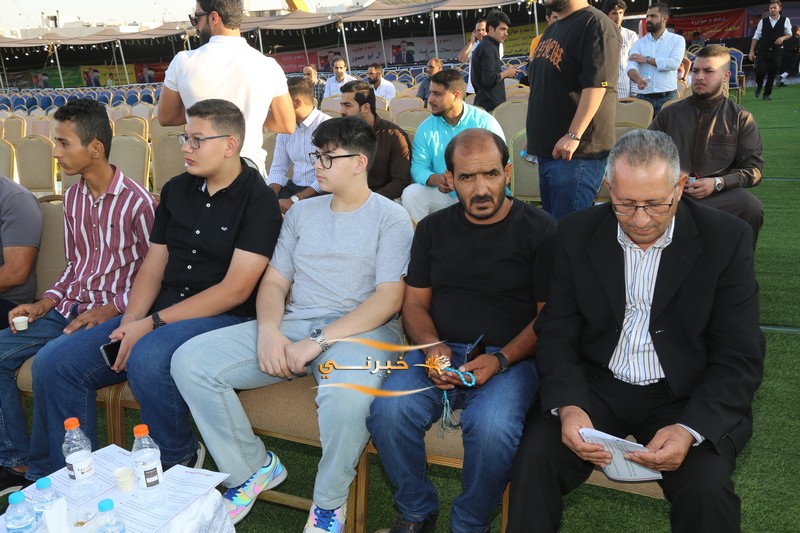 بحضور جماهيري يتجاوز 8 آلاف شخص.. مرشح إجماع المناصير (المهندس إبراهيم) يفتتح مقره الانتخاب