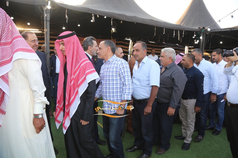 بحضور جماهيري يتجاوز 8 آلاف شخص.. مرشح إجماع المناصير (المهندس إبراهيم) يفتتح مقره الانتخاب