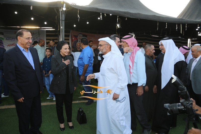 بحضور جماهيري يتجاوز 8 آلاف شخص.. مرشح إجماع المناصير (المهندس إبراهيم) يفتتح مقره الانتخاب