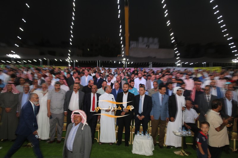 بحضور جماهيري يتجاوز 8 آلاف شخص.. مرشح إجماع المناصير (المهندس إبراهيم) يفتتح مقره الانتخاب