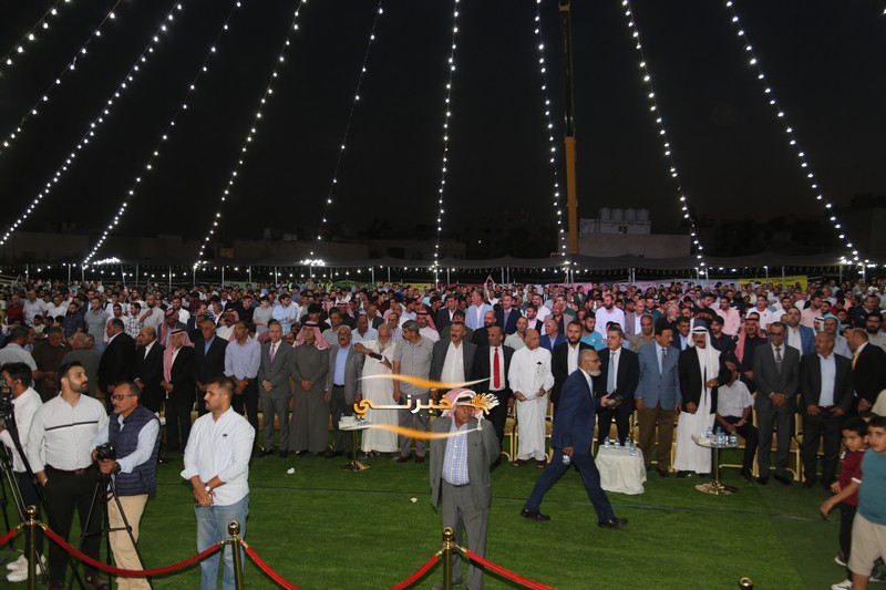 بحضور جماهيري يتجاوز 8 آلاف شخص.. مرشح إجماع المناصير (المهندس إبراهيم) يفتتح مقره الانتخاب