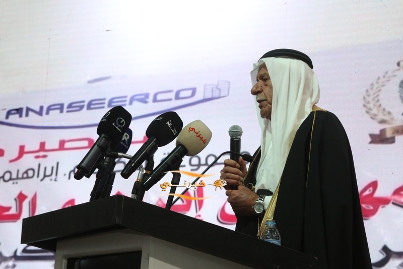 بحضور جماهيري يتجاوز 8 آلاف شخص.. مرشح إجماع المناصير (المهندس إبراهيم) يفتتح مقره الانتخاب