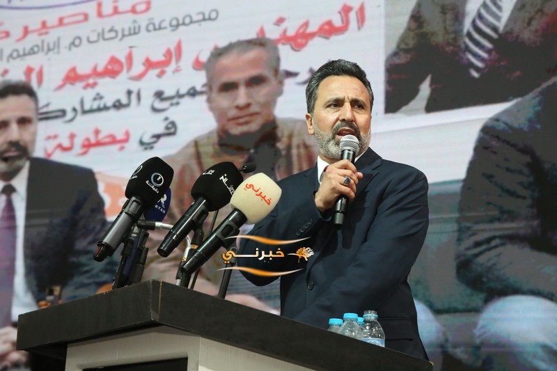 بحضور جماهيري يتجاوز 8 آلاف شخص.. مرشح إجماع المناصير (المهندس إبراهيم) يفتتح مقره الانتخاب