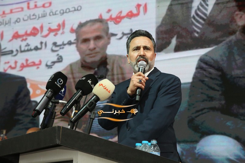 بحضور جماهيري يتجاوز 8 آلاف شخص.. مرشح إجماع المناصير (المهندس إبراهيم) يفتتح مقره الانتخاب