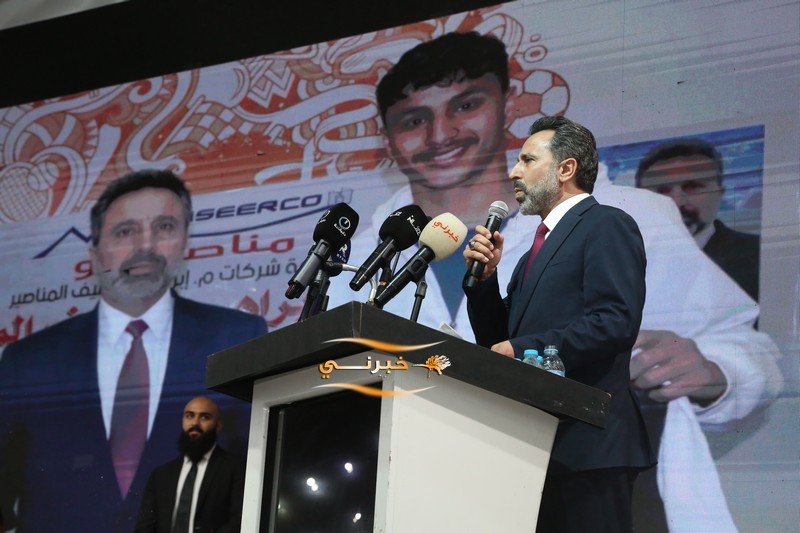 بحضور جماهيري يتجاوز 8 آلاف شخص.. مرشح إجماع المناصير (المهندس إبراهيم) يفتتح مقره الانتخاب