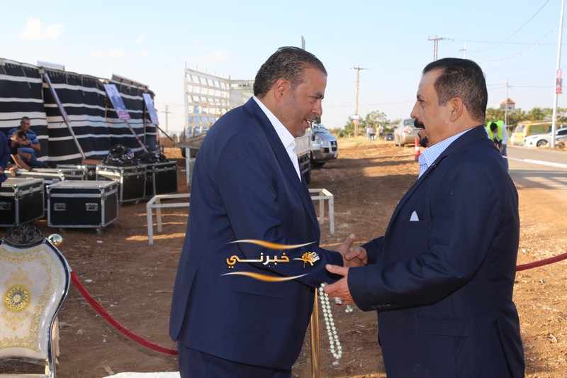 اقبال شديد وكثيف على افتتاح مقر سعادة النائب بسام الفايز