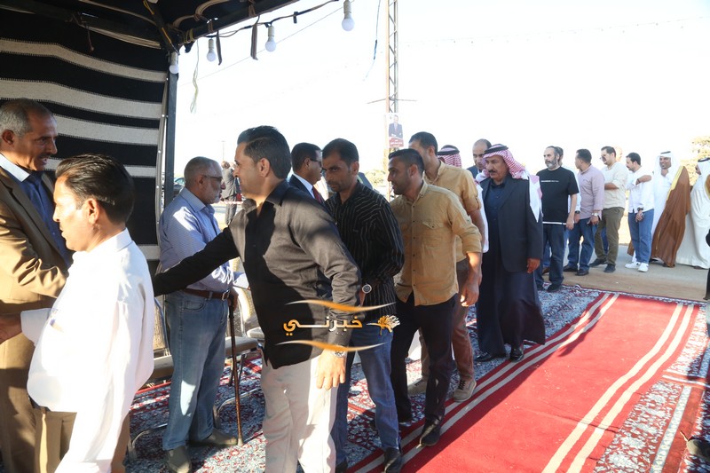 اقبال شديد وكثيف على افتتاح مقر سعادة النائب بسام الفايز