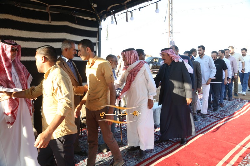 اقبال شديد وكثيف على افتتاح مقر سعادة النائب بسام الفايز