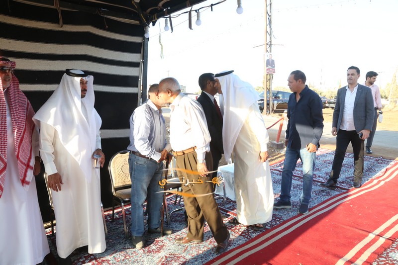 اقبال شديد وكثيف على افتتاح مقر سعادة النائب بسام الفايز