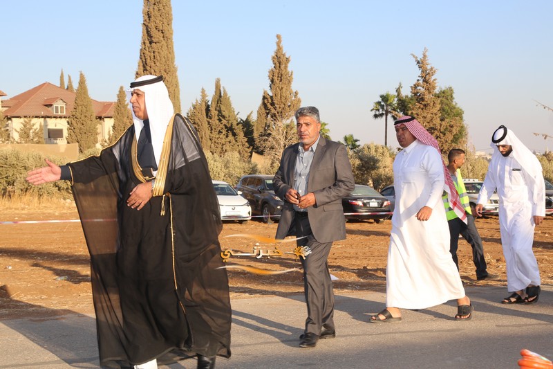 اقبال شديد وكثيف على افتتاح مقر سعادة النائب بسام الفايز