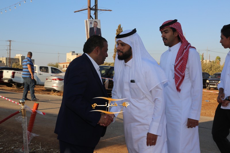 اقبال شديد وكثيف على افتتاح مقر سعادة النائب بسام الفايز