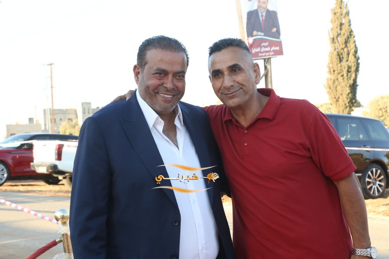 اقبال شديد وكثيف على افتتاح مقر سعادة النائب بسام الفايز