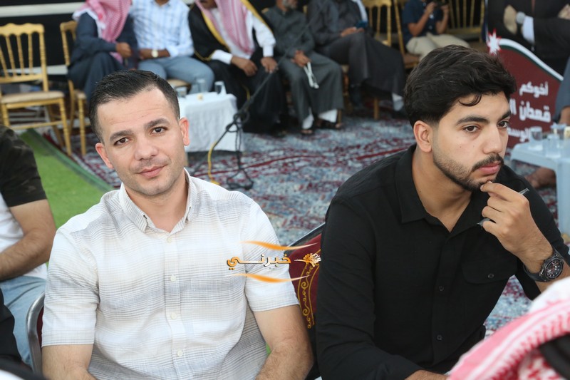 اقبال شديد وكثيف على افتتاح مقر سعادة النائب بسام الفايز