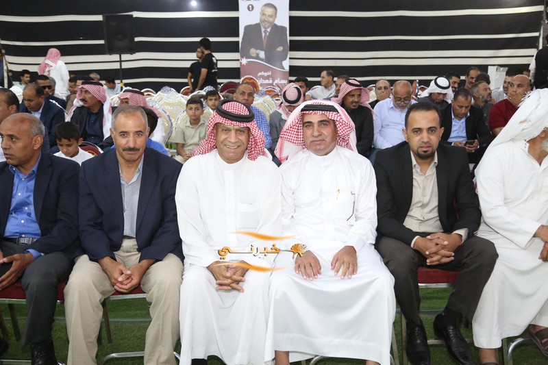 اقبال شديد وكثيف على افتتاح مقر سعادة النائب بسام الفايز