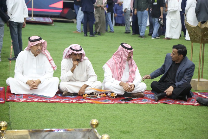 اقبال شديد وكثيف على افتتاح مقر سعادة النائب بسام الفايز