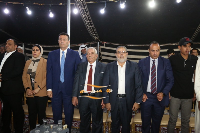 اقبال شديد وكثيف على افتتاح مقر سعادة النائب بسام الفايز