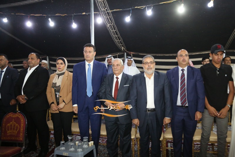 اقبال شديد وكثيف على افتتاح مقر سعادة النائب بسام الفايز