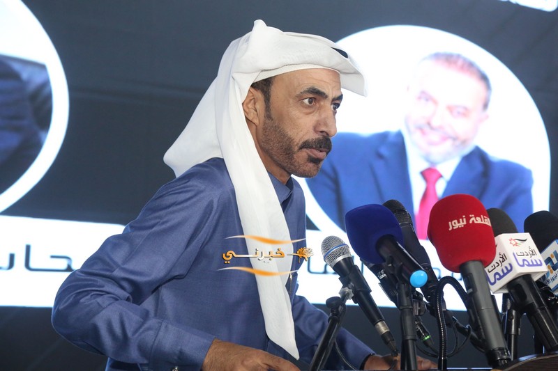 اقبال شديد وكثيف على افتتاح مقر سعادة النائب بسام الفايز