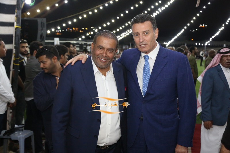 اقبال شديد وكثيف على افتتاح مقر سعادة النائب بسام الفايز