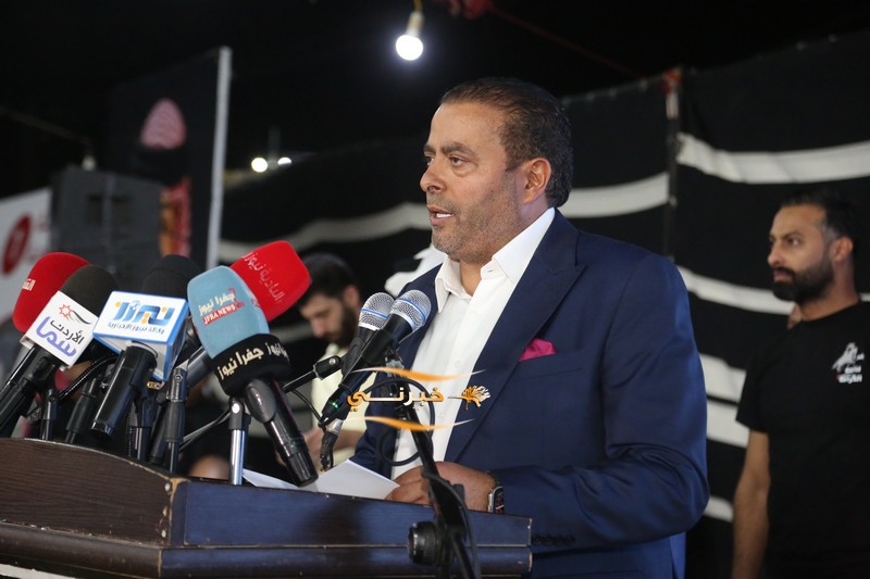 اقبال شديد وكثيف على افتتاح مقر سعادة النائب بسام الفايز