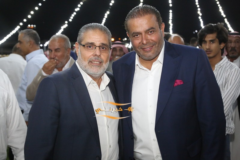 اقبال شديد وكثيف على افتتاح مقر سعادة النائب بسام الفايز