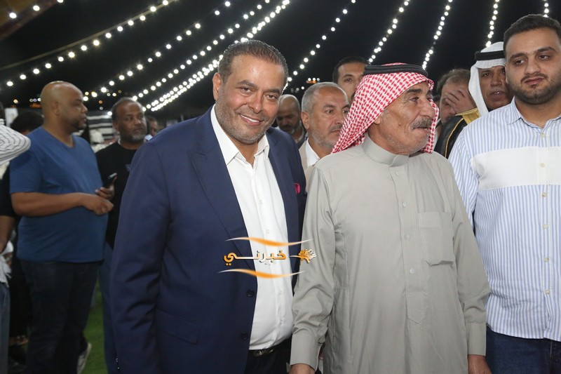 اقبال شديد وكثيف على افتتاح مقر سعادة النائب بسام الفايز