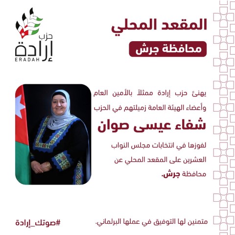 حزب إرادة يعلن أسماء نوابه وموعد إستقبال التهاني في مقر الحزب - صور وأسماء 