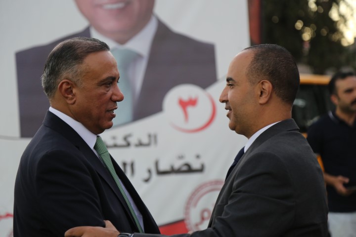 نصار القيسي يستقبل المهنئين - صور
