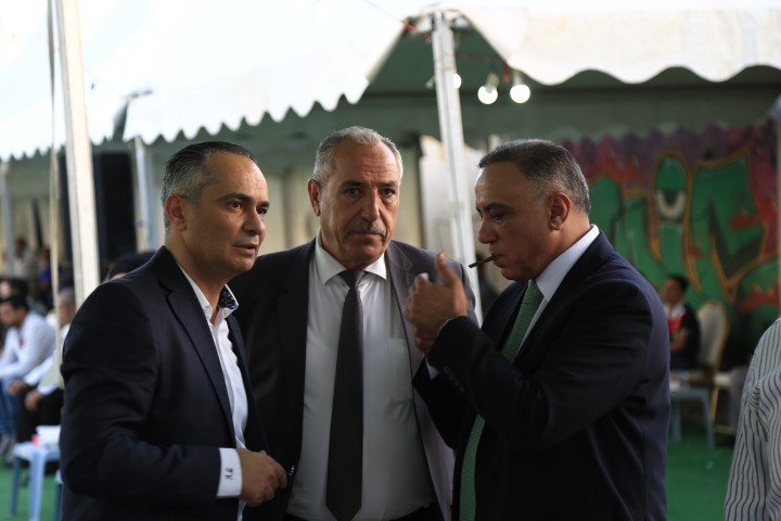 نصار القيسي يستقبل المهنئين - صور