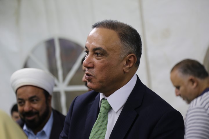 نصار القيسي يستقبل المهنئين - صور