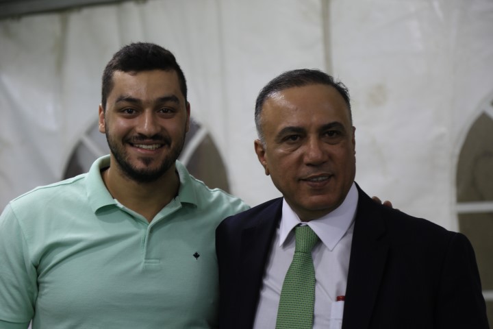 نصار القيسي يستقبل المهنئين - صور