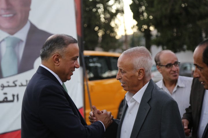 نصار القيسي يستقبل المهنئين - صور