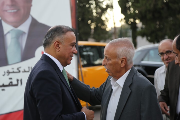 نصار القيسي يستقبل المهنئين - صور