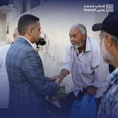 النائب محمد يحيا المحارمة يزور منطقة النصر في العاصمة - صور