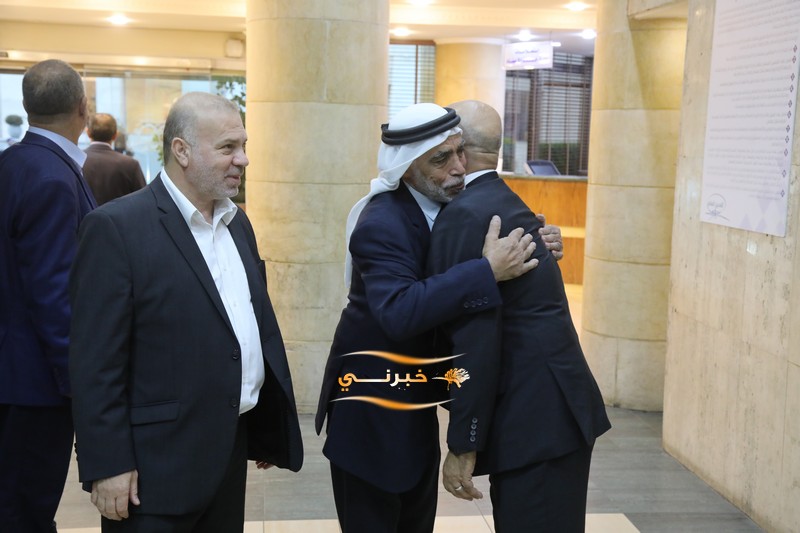 خليل الحاج توفيق يستقبل التهاني 