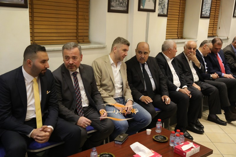 خليل الحاج توفيق يستقبل التهاني 