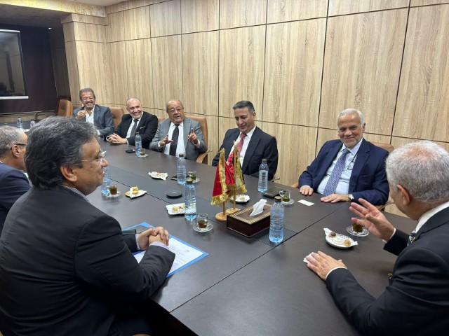 وزير التجارة التونسي يستقبل وفد الأسواق الحرة الأردنية