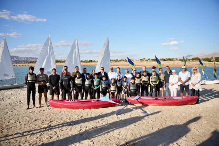 واحه أيلة تستضيف المعسكر الشتوي الاول للقوارب الشراعية