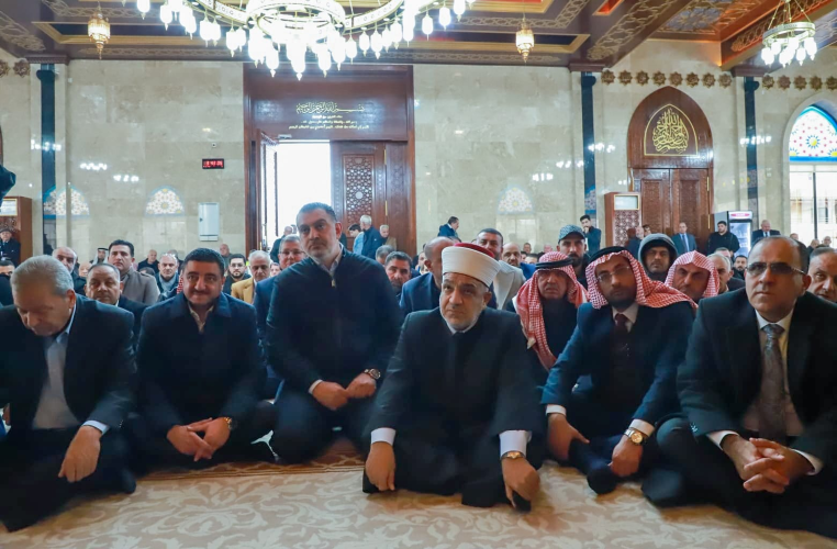 افتتاح مسجد الحاج نبيل الخطيب بإربد