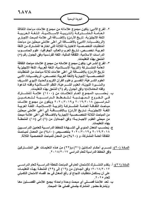 الأردن.. صدور تعليمات امتحان الثانوية العامة