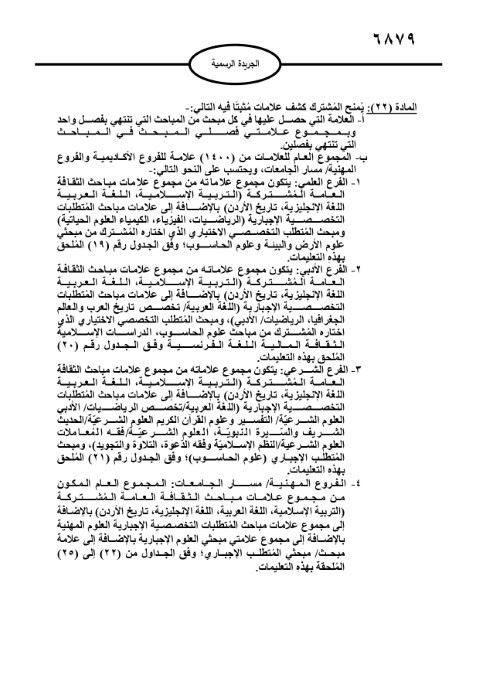 الأردن.. صدور تعليمات امتحان الثانوية العامة