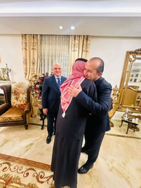 عقد قران السفير التركي بعمان على فتاة أردنية