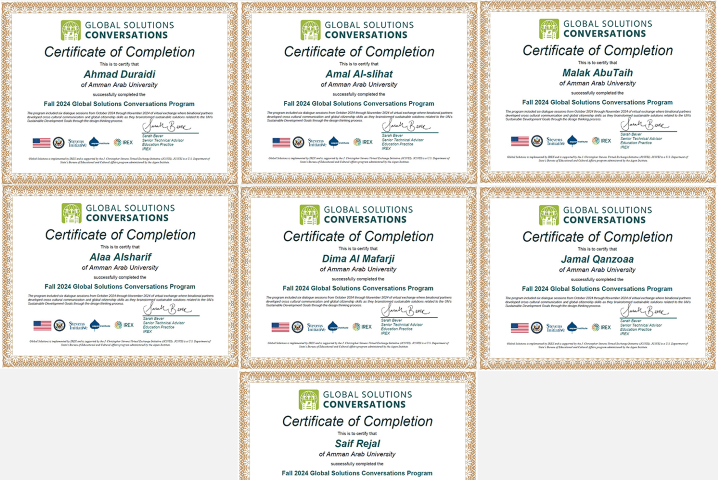 صيدلة عمان العربية تعزز فرص التبادل الأكاديمي والطلابي مع Miami Dade College USA