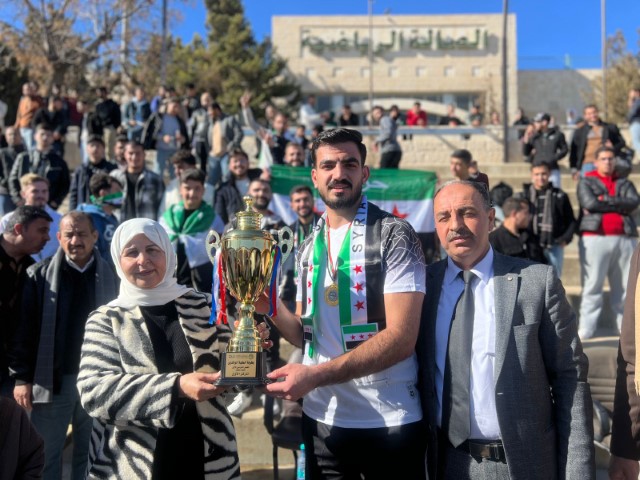  إقامة المباراة النهائية السابعة لكرة القدم للطلبة الوافدين في الزيتونة